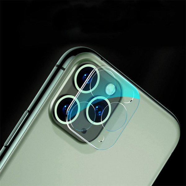 Wholesale iPhone 11 Pro (5.8in) / iPhone 11 Pro Max (6.5) Camera Lens HD Tempered Glass Protector (Transparent Clear)